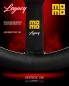 Preview: MOMO Lenkrad Legacy 350 mm, schwarzes Leder