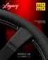 Preview: MOMO Lenkrad Legacy 350 mm, schwarzes Leder