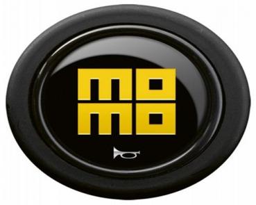 MOMO Hupenknopf Heritage Schwarz/Gelb