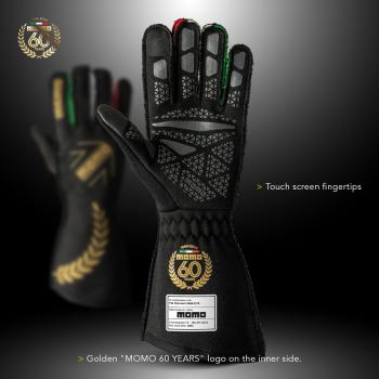 60 Years MOMO Corsa Pro Racing Gloves size 12