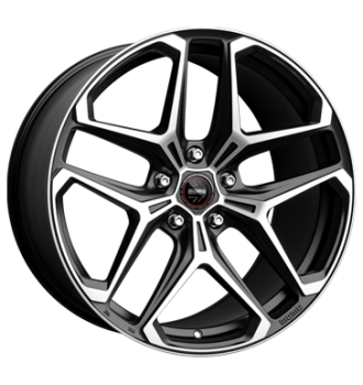 Momo, RF-04, 9x20 ET40 5x112 66,6, matt black polished