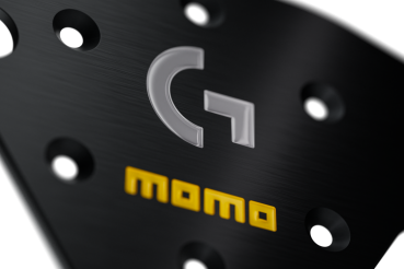 MOMO × Logitech G Lenkrad MIKROFASER SIM GT Racer 290mm BLACK