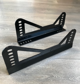 Sitzhalter Stahl schwarz pulverbeschichtet