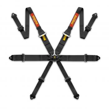 SAFETY HARNESS PRO DRIVER 6P 2"/3" FHR-BLACK