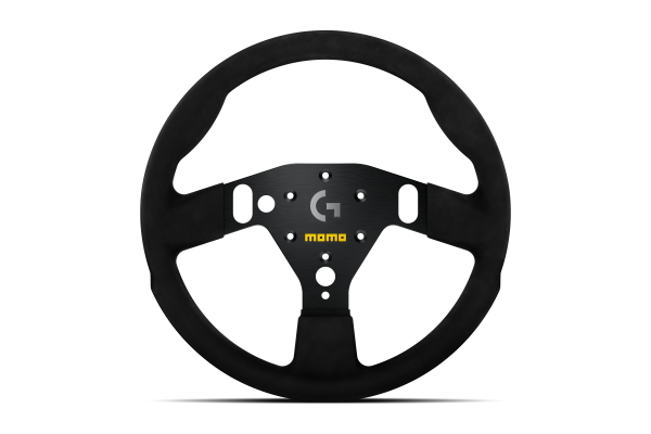 MOMO × Logitech G Lenkrad MIKROFASER SIM GT 320mm BLACK